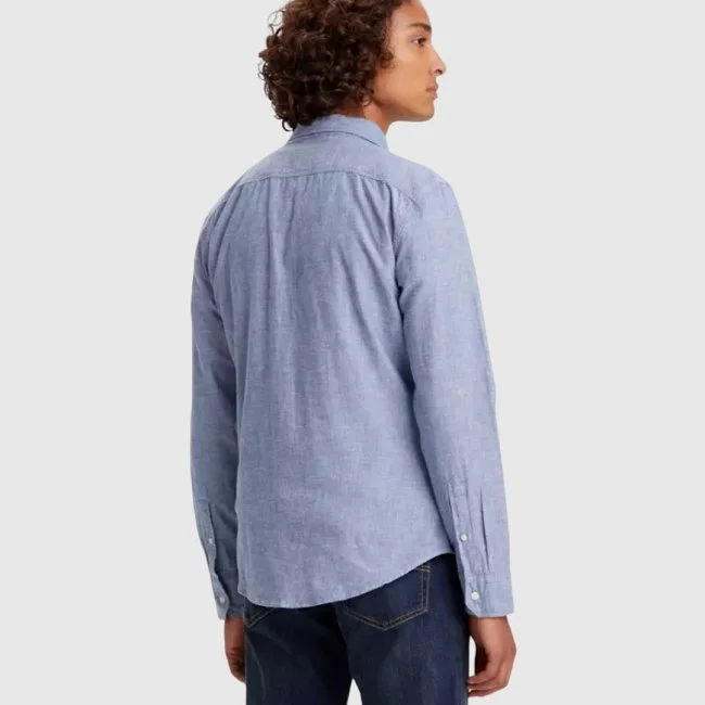 Camisa Levi's Azul Hombre