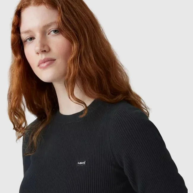 Jersey Levi's Negro Mujer