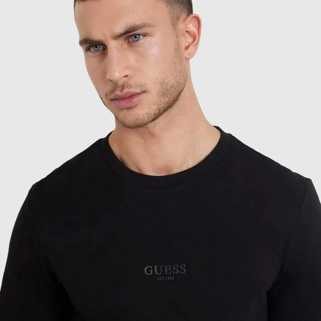 Camiseta Guess Negra Hombre