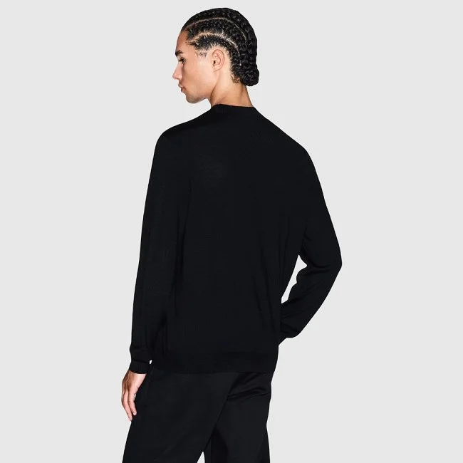 Sudadera Armani Exchange Negra Hombre