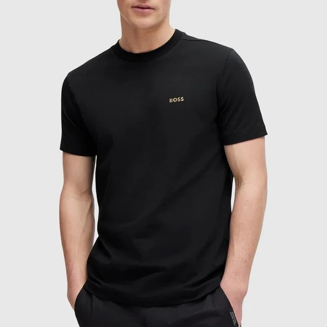 Camiseta Boss Negra Hombre