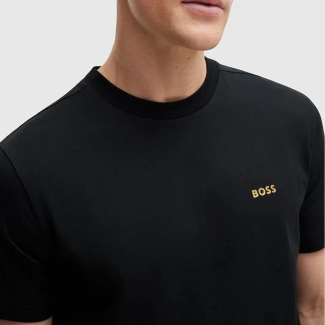 Camiseta Boss Negra Hombre