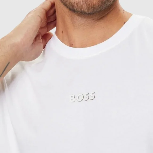 Camiseta Boss Blanca Hombre