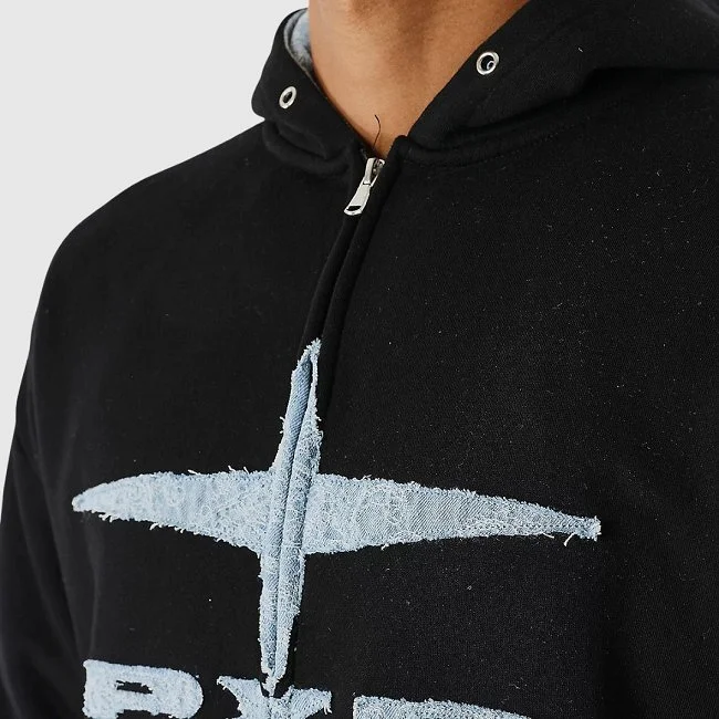 Sudadera Project x Paris Negra Hombre