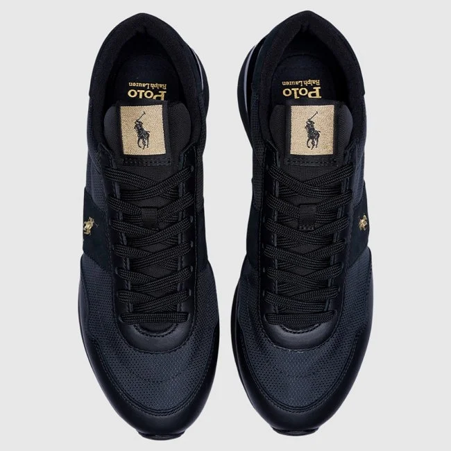 Zapatillas Ralph Lauren Negras Hombre
