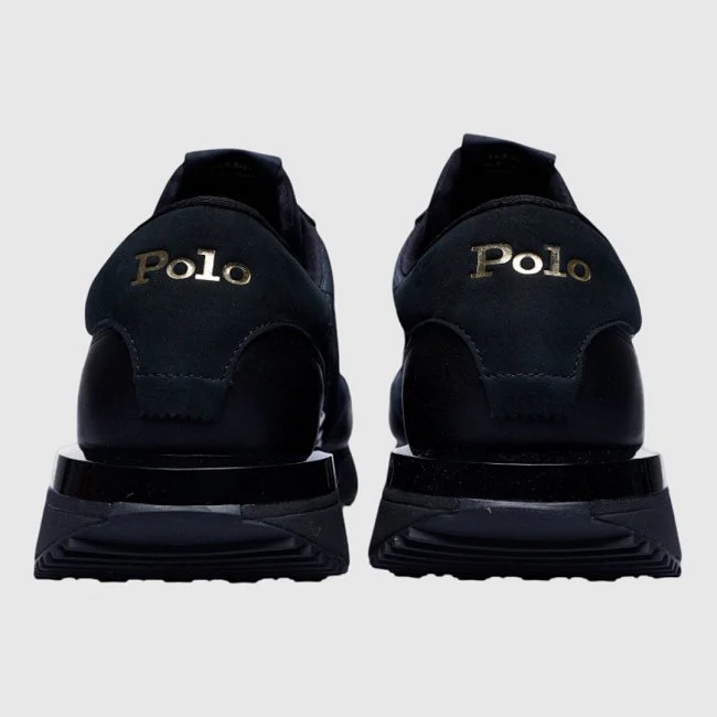 Zapatillas Ralph Lauren Negras Hombre