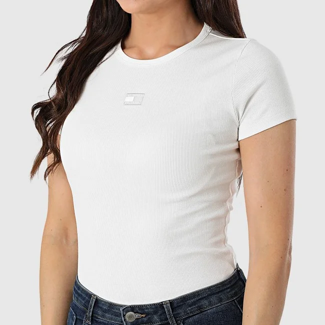 Camiseta Tommy Hilfiger Blanca Mujer