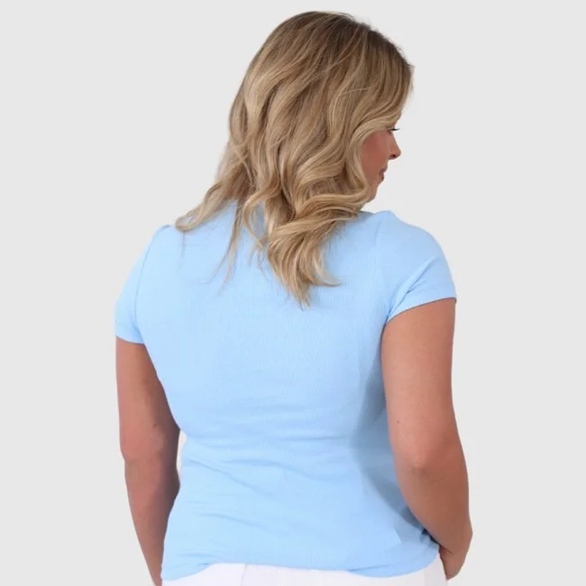 Camiseta Tommy Hilfiger Azul Mujer