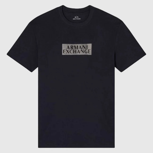 Camiseta Armani Exchange Negra Hombre