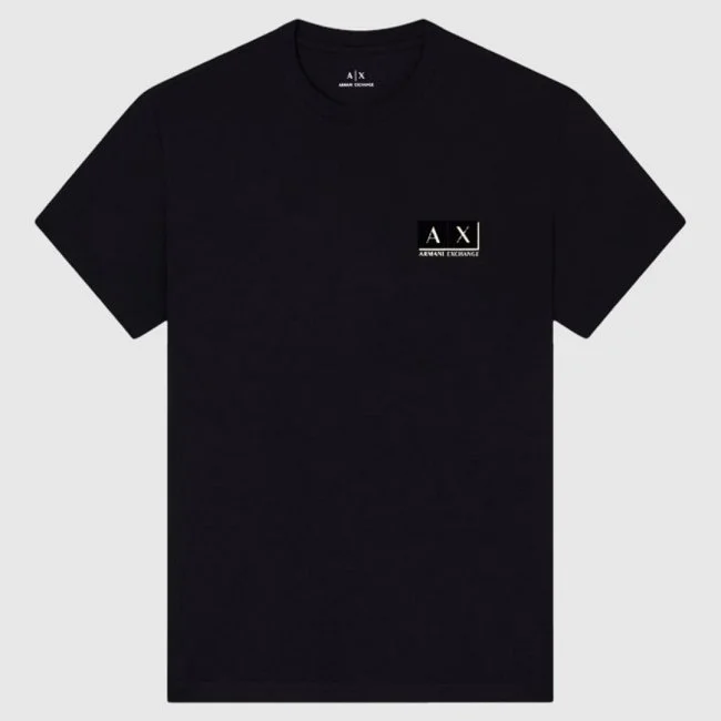 Camiseta Armani Exchange Negra Hombre
