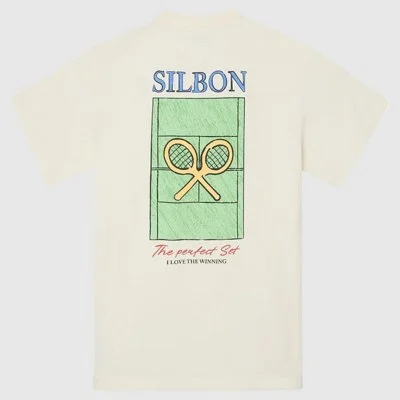 Camiseta Silbon Beige Hombre 2