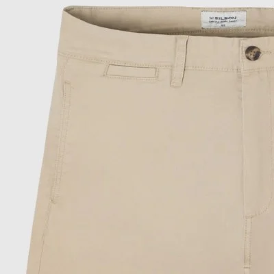 Pantalón Silbon Beige Hombre 2