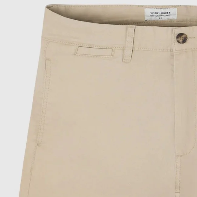 Pantalón Silbon Beige Hombre