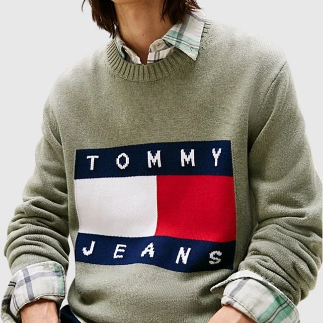 Jersey Tommy Hilfiger Verde Hombre
