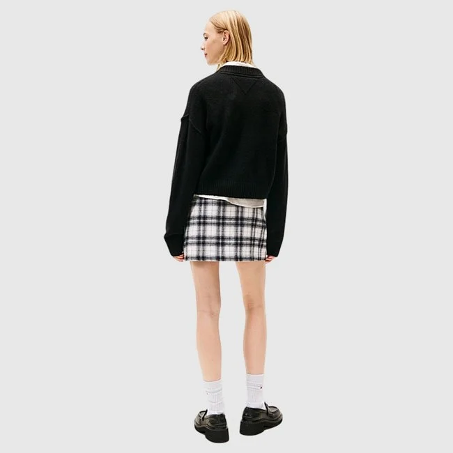 Jersey Tommy Hilfiger Negro Mujer Jersey Tommy Hilfiger Negro Mujer