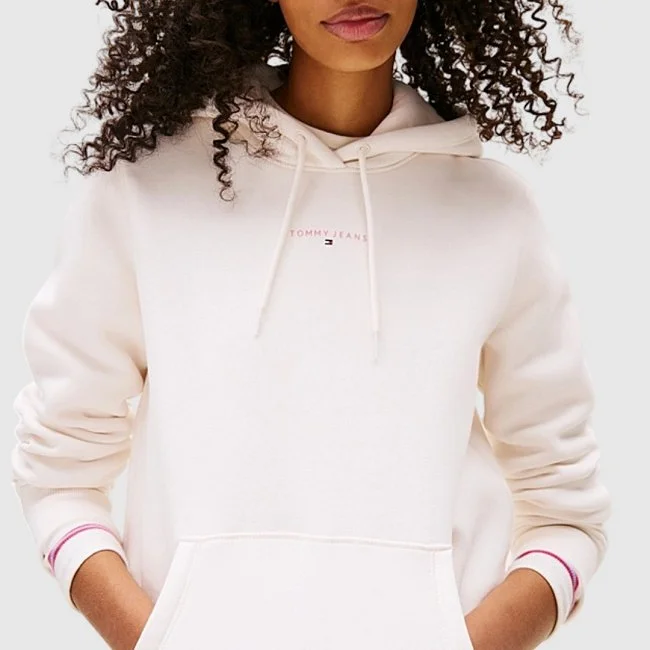 Sudadera Tommy Hilfiger Blanca Mujer Sudadera Tommy Hilfiger Blanca Mujer