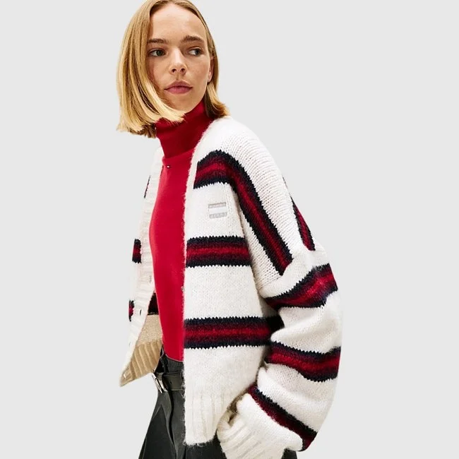 Jersey Tommy Hilfiger Rayas Mujer Jersey Tommy Hilfiger Rayas Mujer