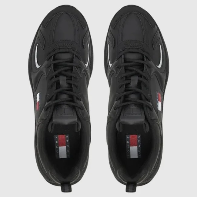 Zapatillas Tommy Hilfiger Negras Hombre