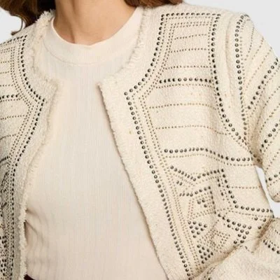 Chaqueta Morgan Beige Mujer 2
