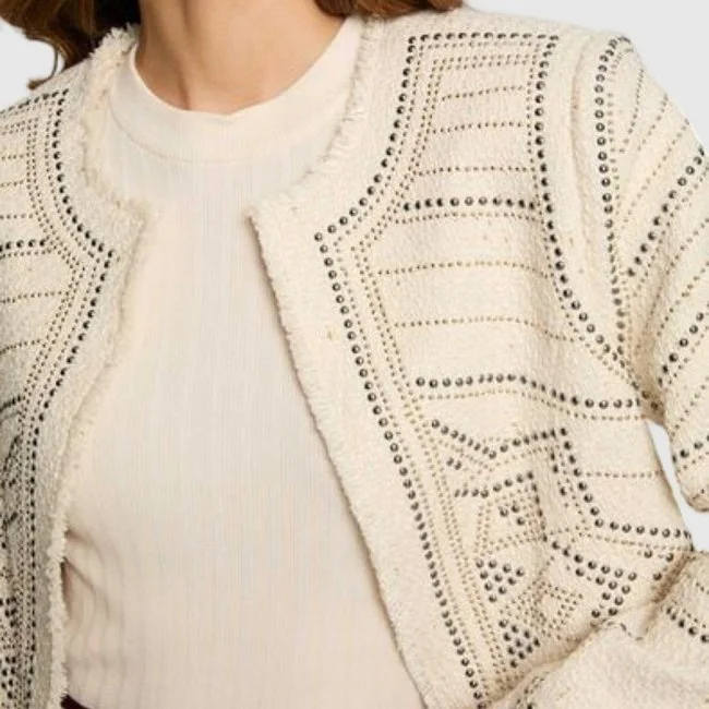 Chaqueta Morgan Beige Mujer