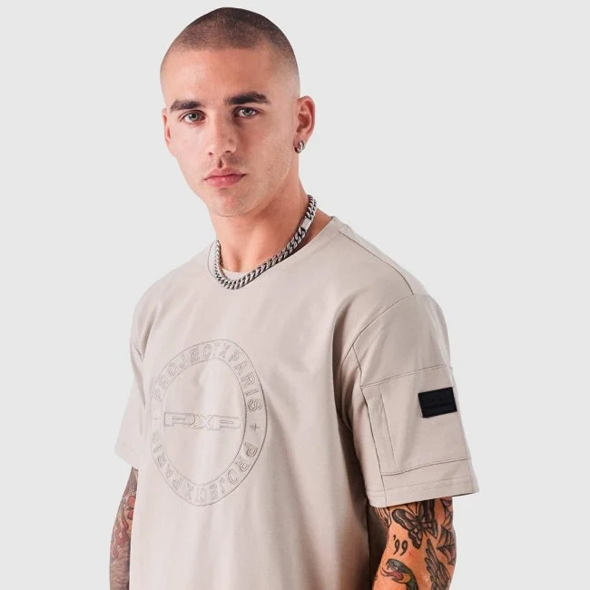 Camiseta Project x Paris Beige Hombre