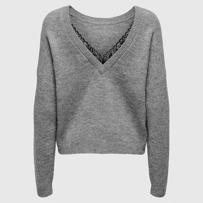 Jersey ONLY Gris Mujer 2