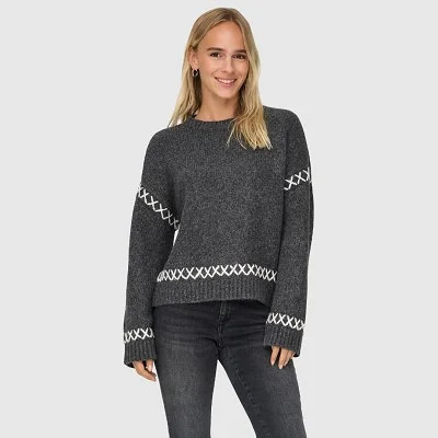 Jersey ONLY Gris Mujer