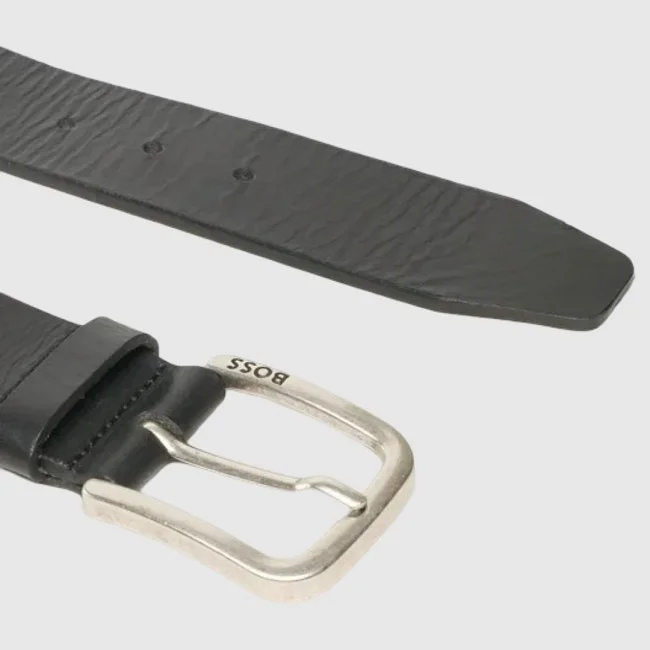 Cinturón Boss Negro Hombre