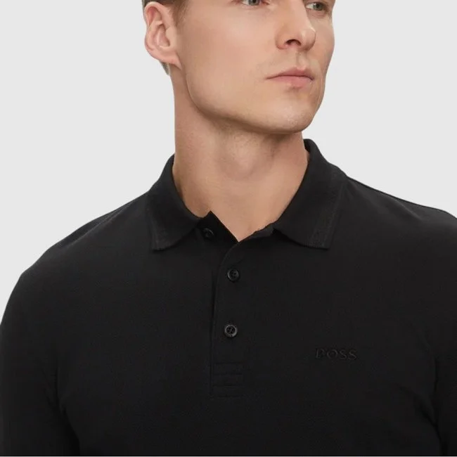 Camisa Boss Negra Hombre