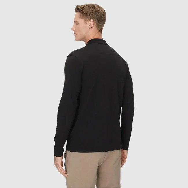 Camisa Boss Negra Hombre