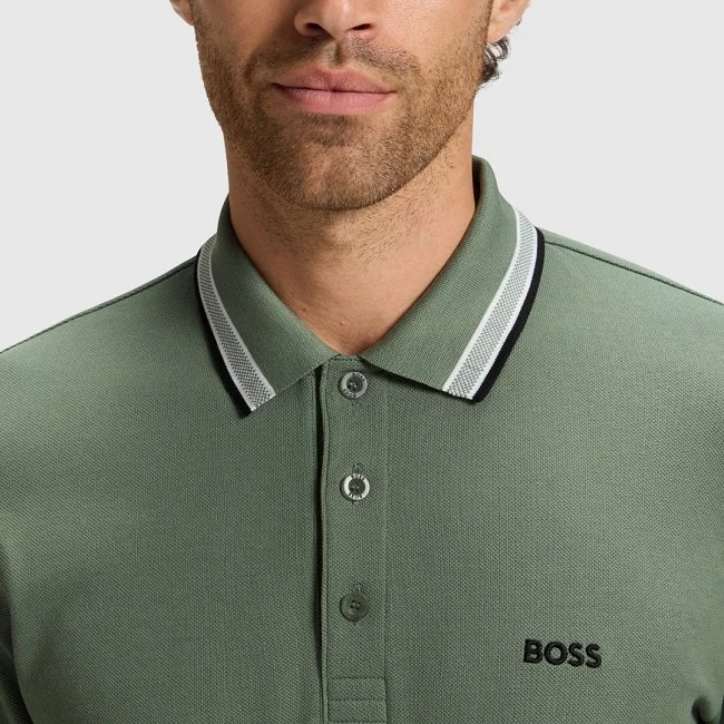 Camisa Boss Verde Hombre