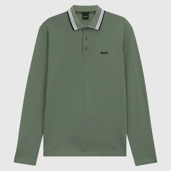 Camisa Boss Verde Hombre