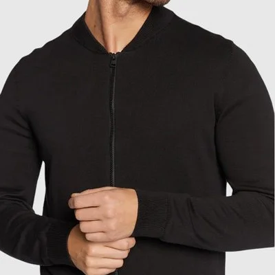 Jersey Hugo Negro Hombre 2