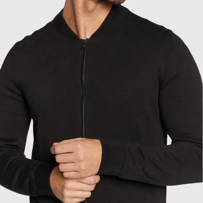 Jersey Hugo Negro Hombre