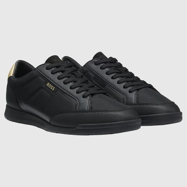 Zapatillas Boss Negras Hombre