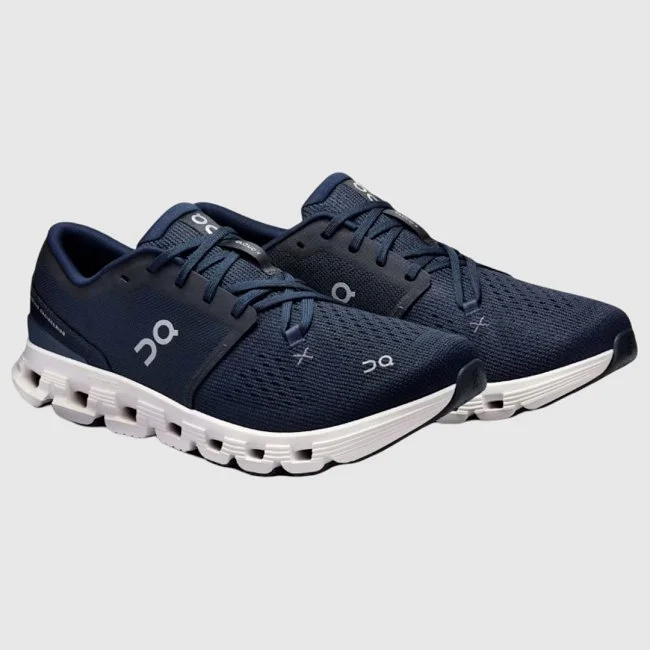 Zapatillas ON CLOUD X 4 Azules Marino...