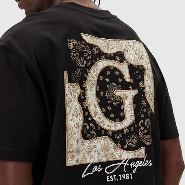 Camiseta Guess Negra Hombre