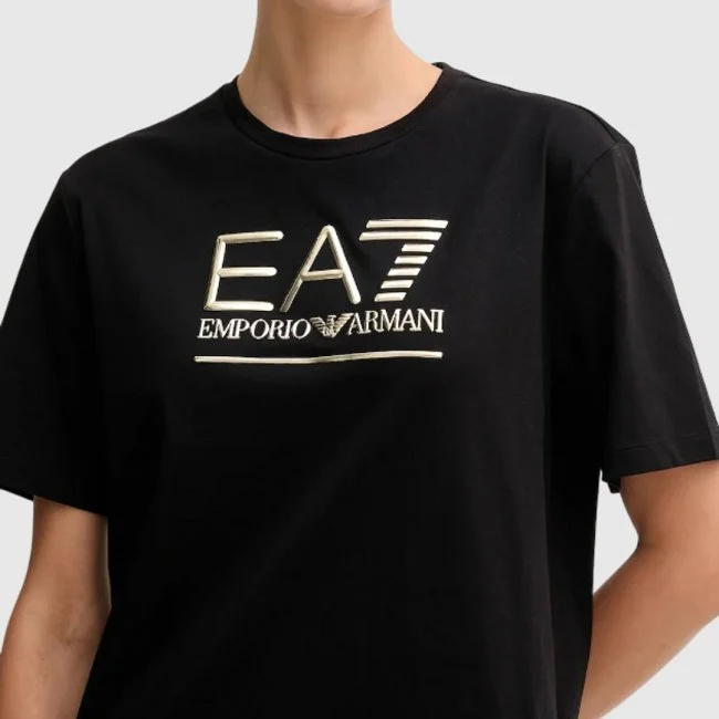 Camiseta Armani Negra Mujer