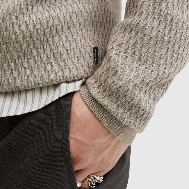 Jersey Jack & Jones Gris Hombre