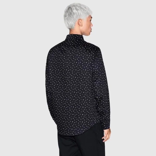 Camisa Armani Exchange Negra Hombre