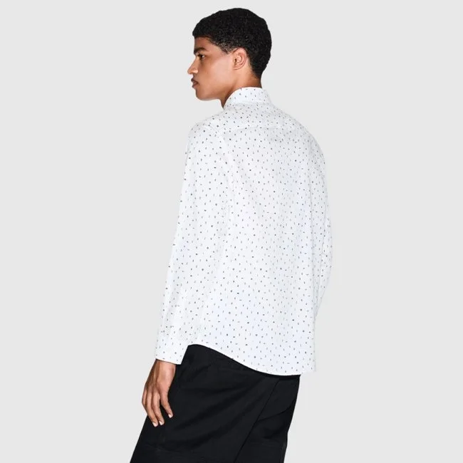 Camisa Armani Exchange Blanca Hombre