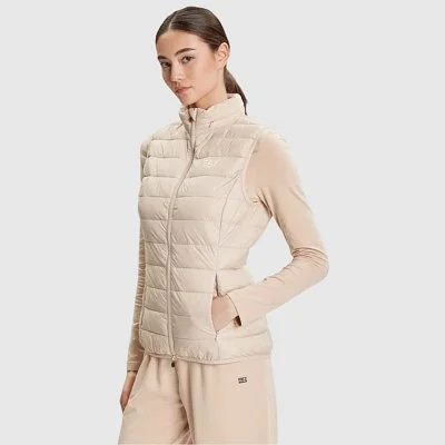 Chaleco Armani Beige Mujer