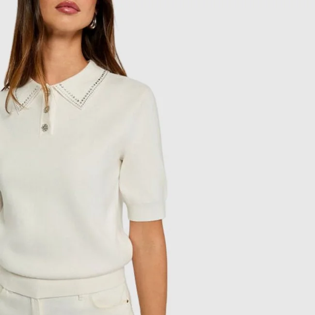 Camisa Morgan Beige Mujer