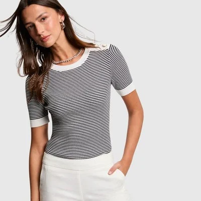 Camiseta Morgan Rayas Mujer