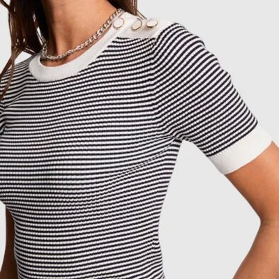 Camiseta Morgan Rayas Mujer 2