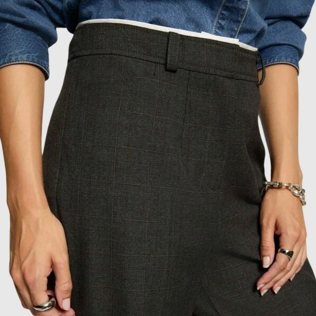 Pantalón Morgan Gris Mujer