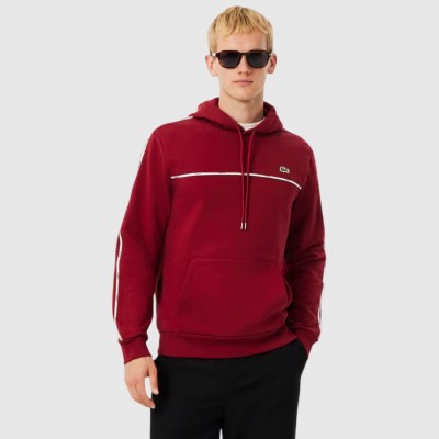 Sudadera Lacoste Burdeos Hombre Ecool