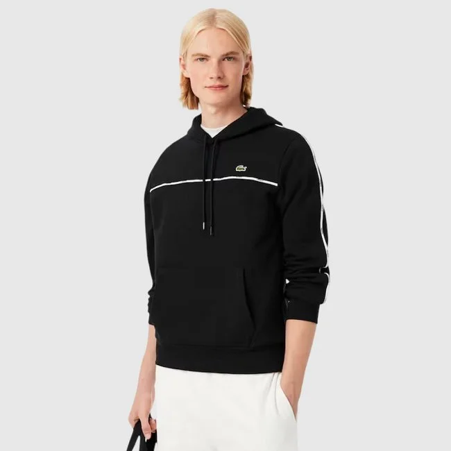 Sudadera Lacoste Negra Hombre