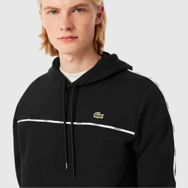 Sudadera Lacoste Negra Hombre