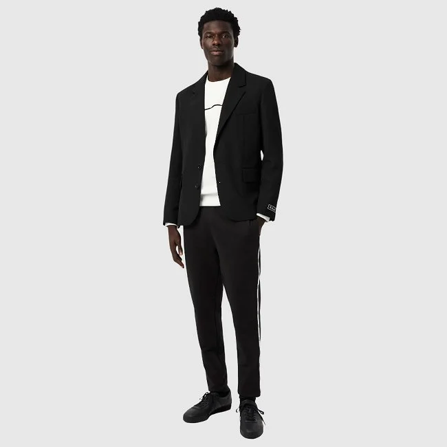 Pantalón Lacoste Negro Hombre